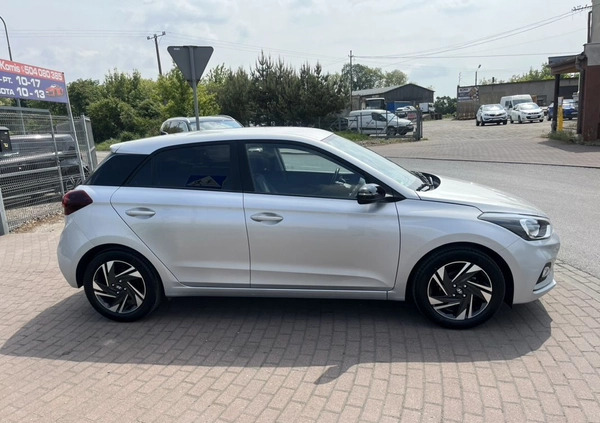 Hyundai i20 cena 46500 przebieg: 56000, rok produkcji 2019 z Piotrków Trybunalski małe 254